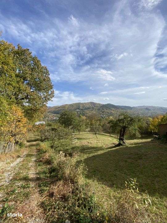 Teren retras panoramic Valea Doftanei 1350 mp panta lina, cu utilitati-3