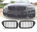 GRELHAS FRONTAIS M PERFORMANCE PARA BMW G30 2017+ PRETO BRILHANTE - 6