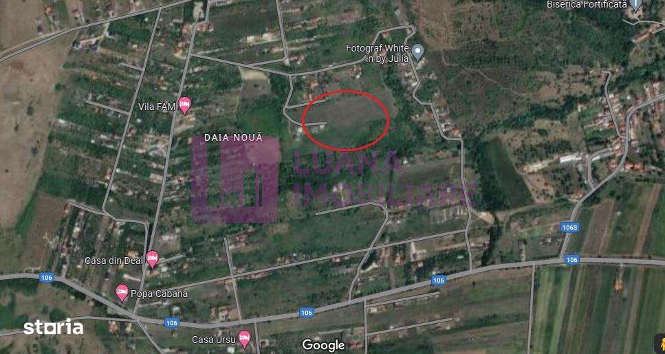 Teren 1468 mp | Sibiu - Daia Noua | priveliste spectaculoasa - Imagine principală: 2/4