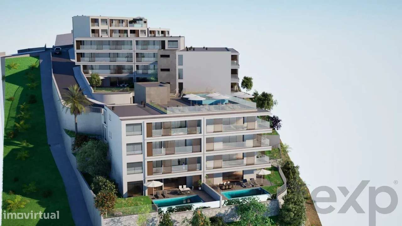 Apartamento Moderno com Vista Deslumbrante em Câmara de Lobos - Grande imagem: 4/28