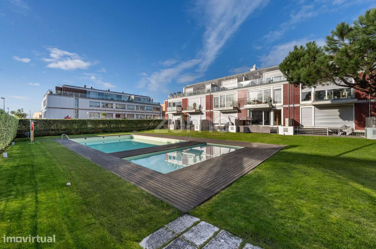 Apartamento T1 c/ terraço e piscina | Pinhais d'Agudela | Lavra - Grande imagem: 2/35