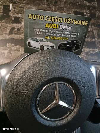 Kierownica Mercedes AMG Lift Skóra C63 E63 A45 S63 - 4