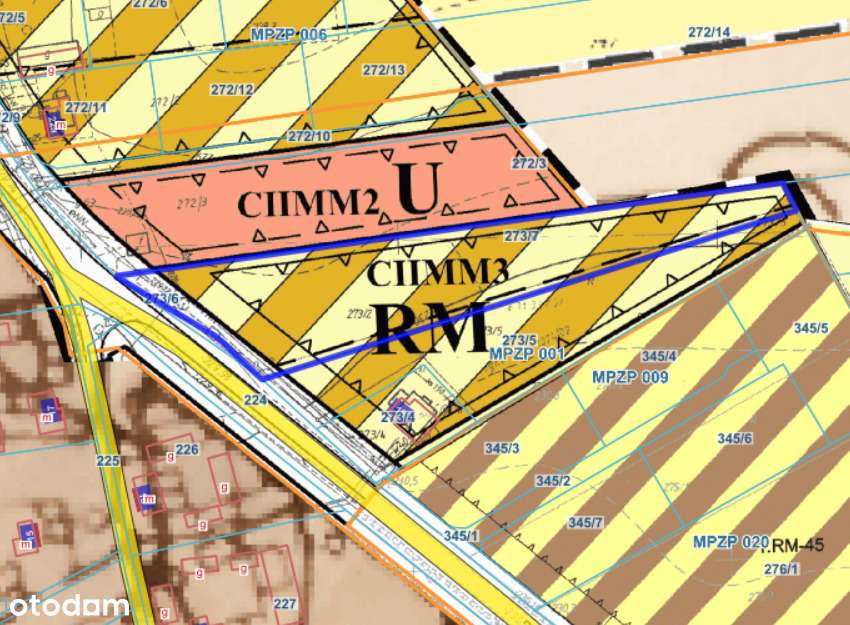 Działka 45a z możliwością podziału Majdan Mętowski - Pełny obrazek: 4/4
