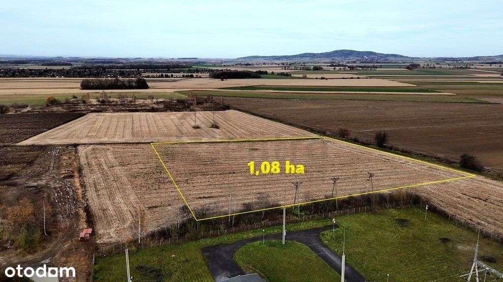 Działka 1,08 ha, zabudowa jednorodzinna z usługami-4