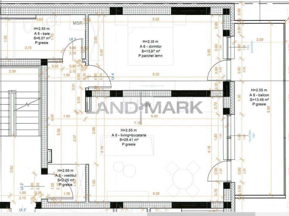 APARTAMENT 2 CAMERE ET 2 BLOC NOU BLV REBREANU - Imagine principală: 2/2