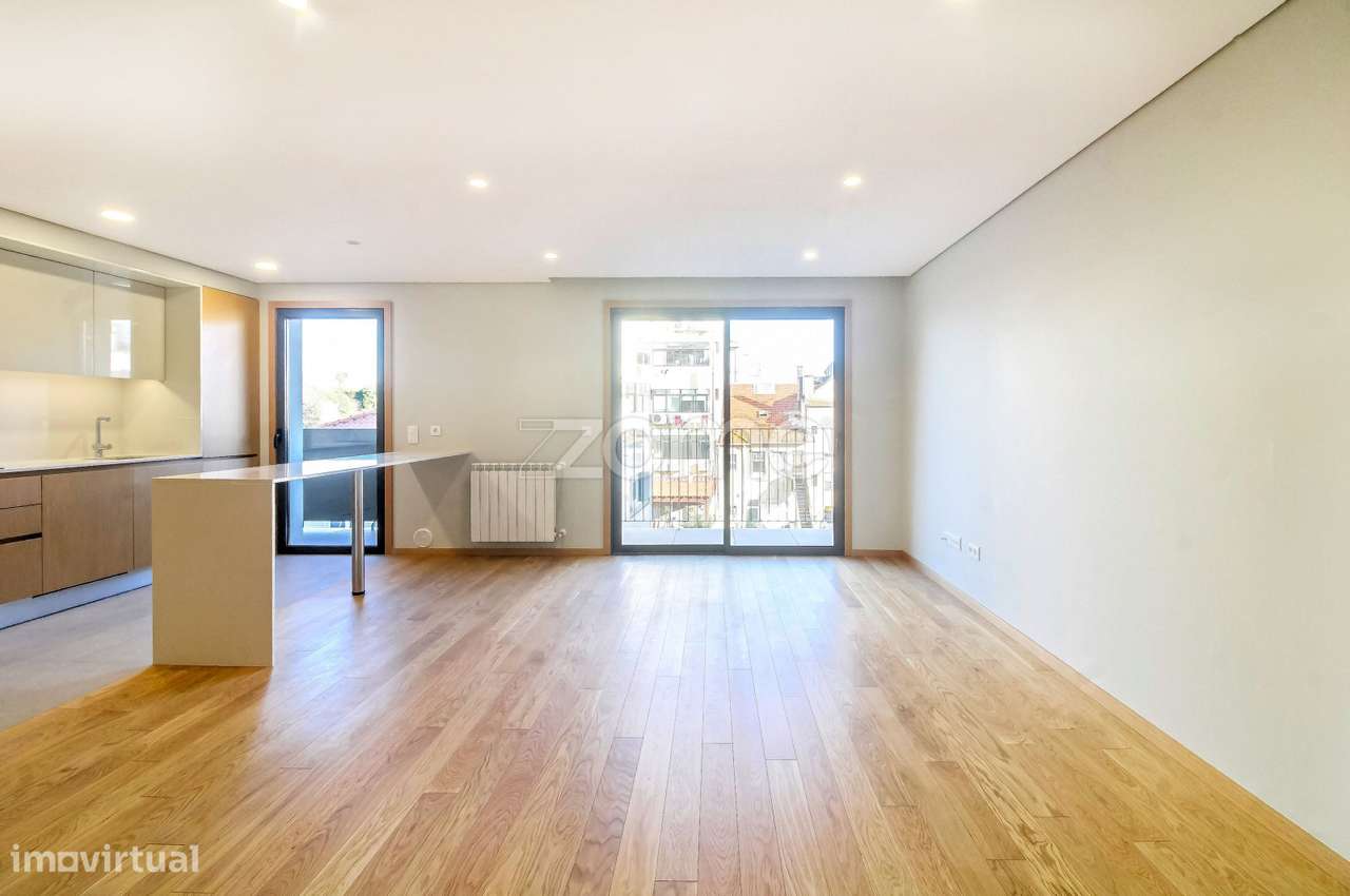 Apartamento T1 novo a estrear para arrendamento em Paranhos - Grande imagem: 4/23