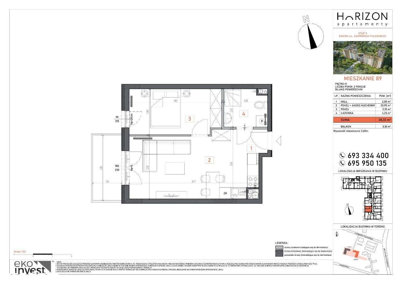 Horizon II etap M89 - 2 pokoje - Pełny obrazek: 5/10