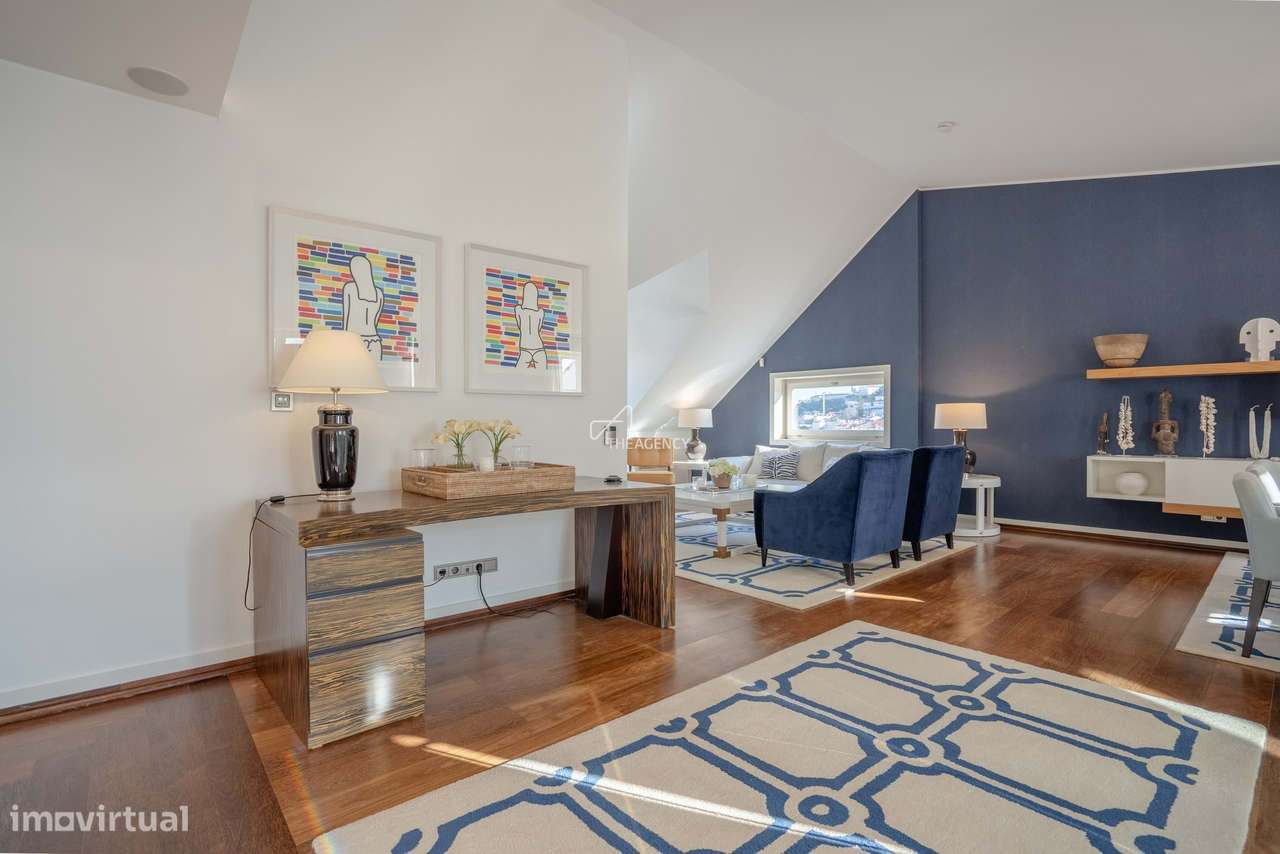 Duplex de luxo T2+1 com garagem no Chiado | 230 m² | Vistas panorâmica-7