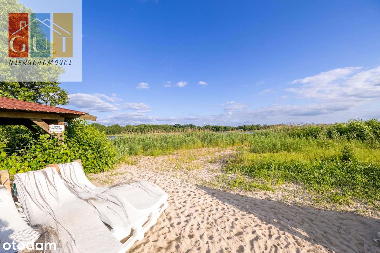 Przepiękna działka z linią brzegową, Jezioro Blanki!-6