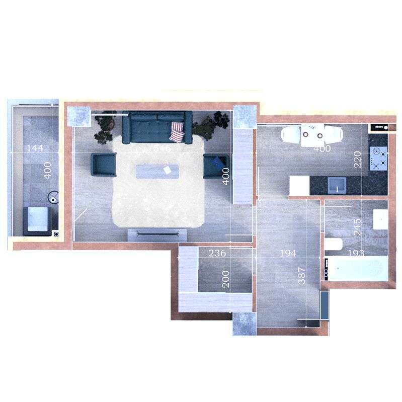 Apartament de vanzare Iasi bloc nou, 1 camera zona Copou-2