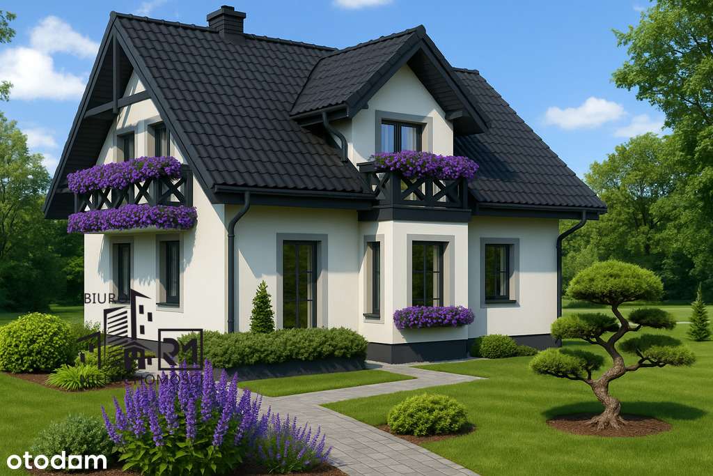 Dwie działki z rozpoczętą budową domu – Markusy-9