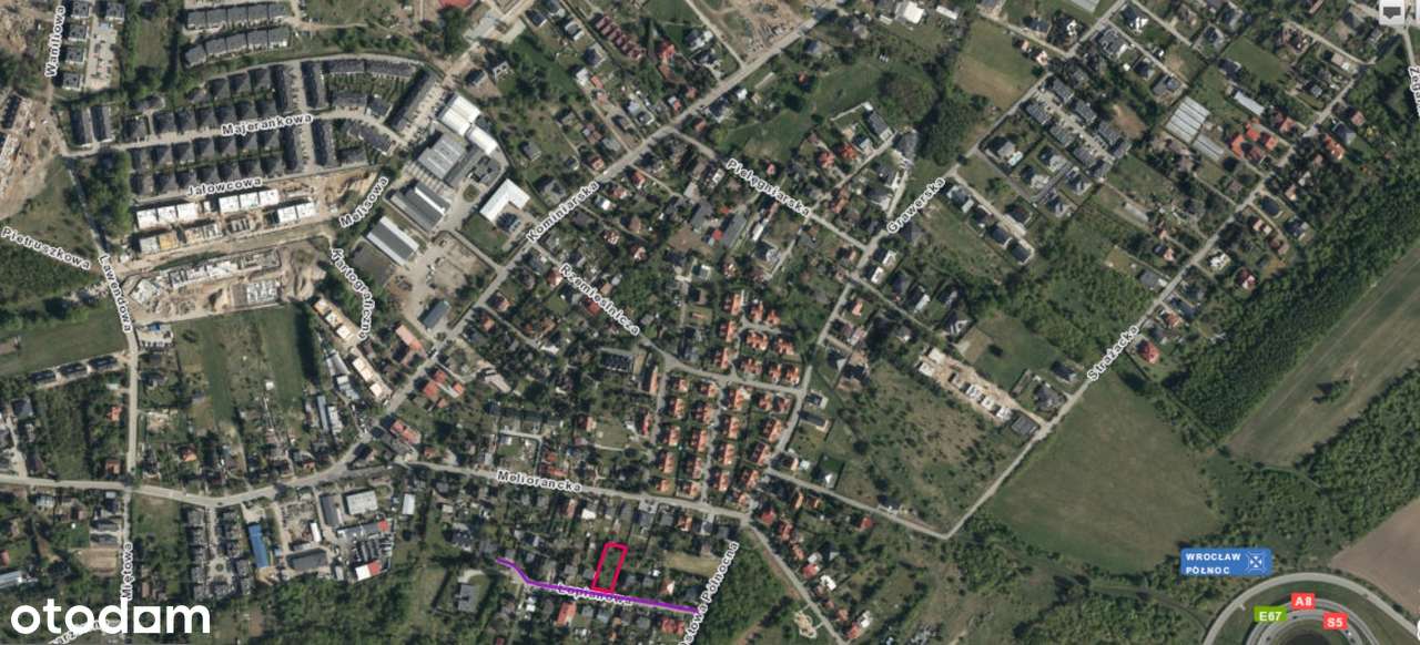 Działka z WZ na 4 lokale 400 m2 PUM - Pełny obrazek: 3/4