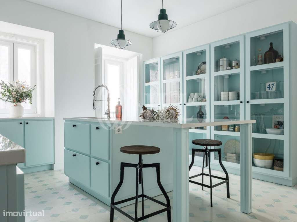 Apartamento T5 vista para o jardim Praça Flores Lisboa - Grande imagem: 5/15