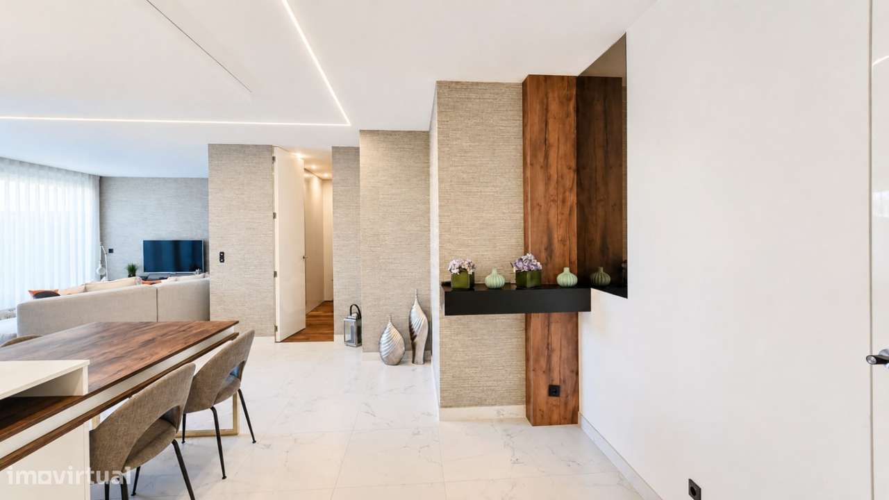 T2 Exclusivo em Matosinhos Sul | Terraço+Garagem+Arrumos | Mobilado-5