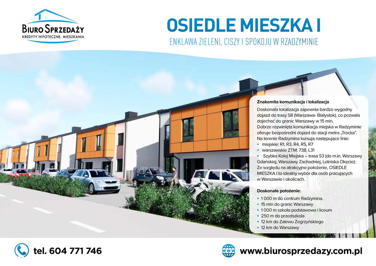 3 POKOJE+2MP+OGRÓDEK-GOTOWE DO WYKOŃCZENIA - Pełny obrazek: 5/9