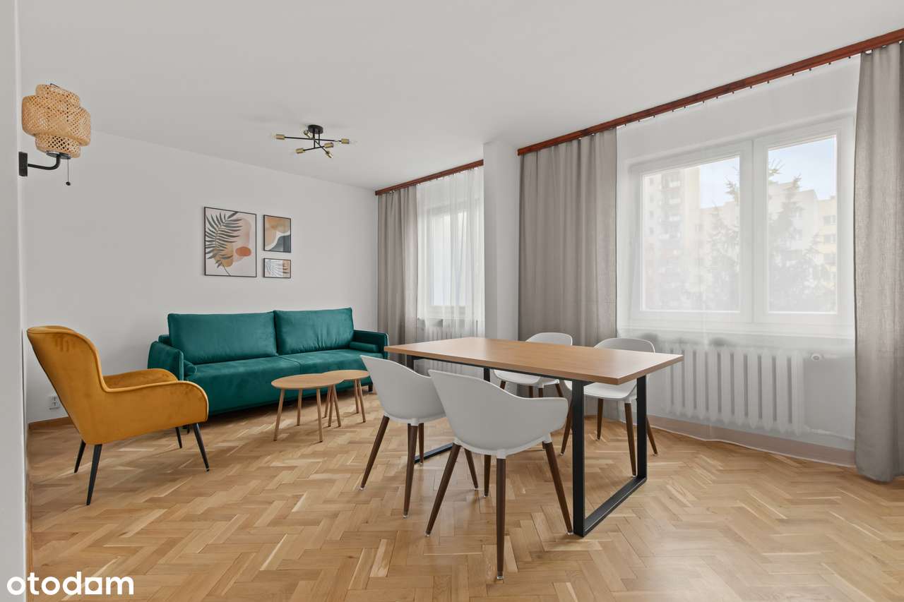 4 pokojowe słoneczne mieszkanie obok SGGW i VISTULA. Niedaleko Metra. - Pełny obrazek: 1/18