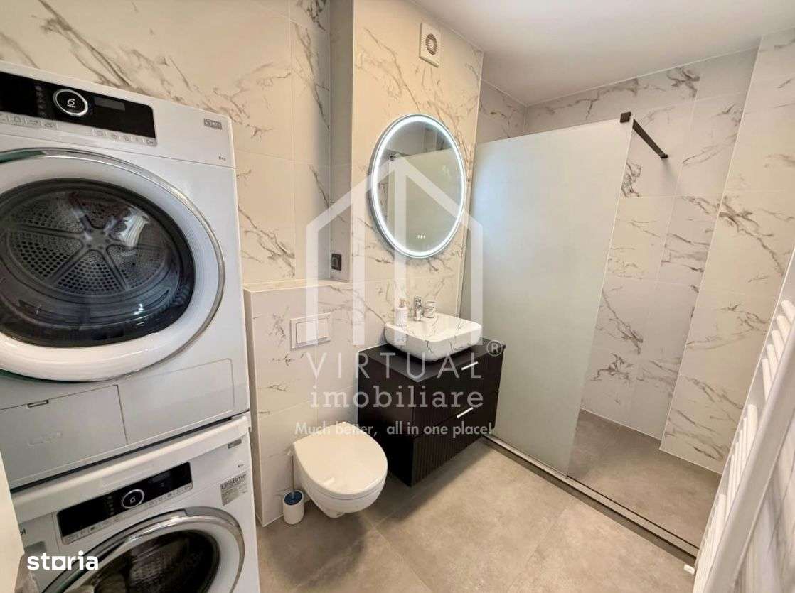 Apartament de inchiriat in Sibiu 2 camere, ultrafinisat, lift, parcare - Imagine principală: 4/7