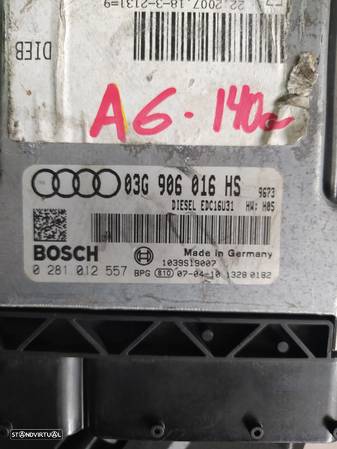 Motor audi A6 2.0TDI 140cv BRE - A6 C6 - caixa 6 velocidades GYX ano 2007 - 12