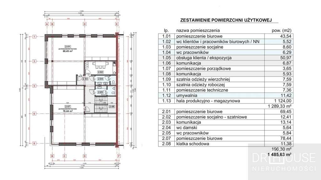 Działka pod budowę hali 30a-3