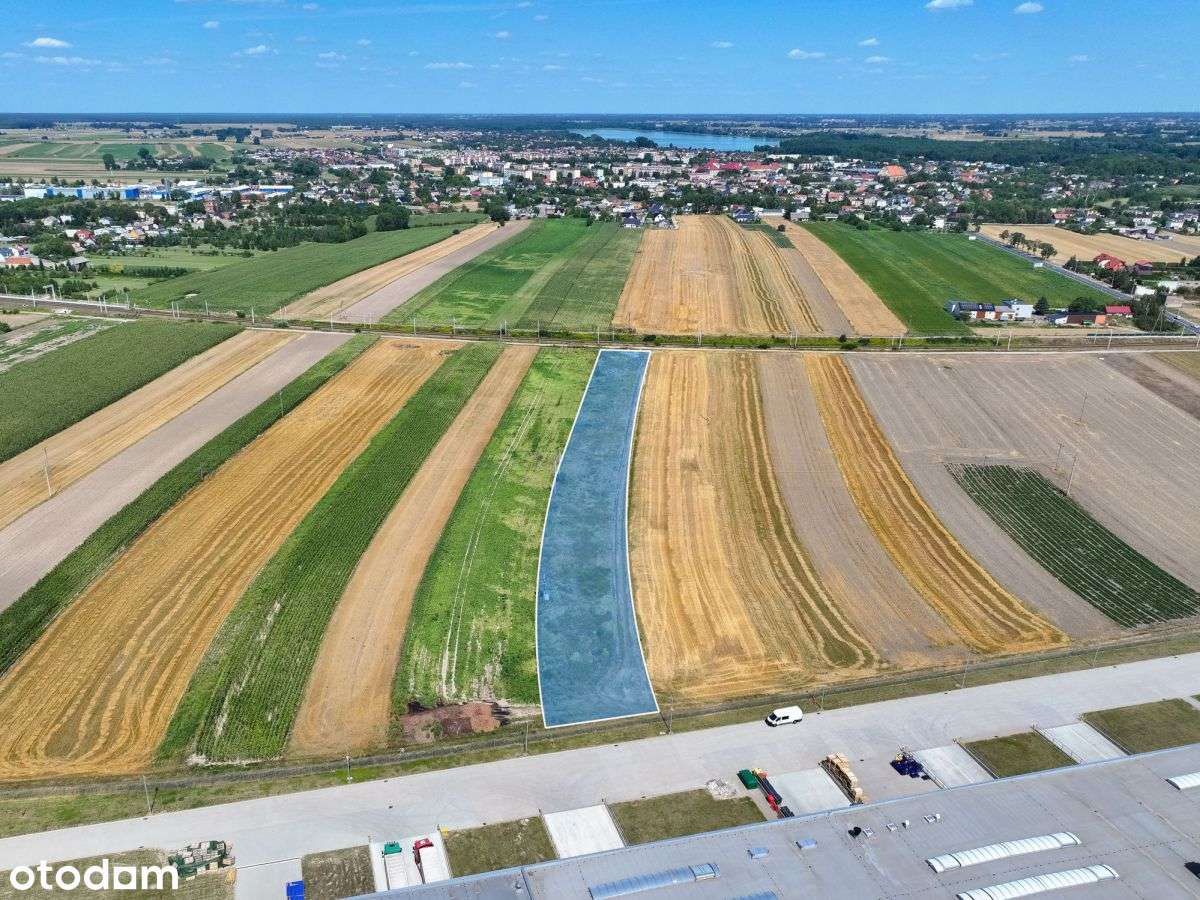 Działka produkcyjno-usługowa, z Mpzp-0