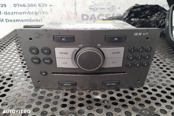 Radio cd 344183129 Opel Zafira B  [din 2005 pana  2010] Minivan 5-usi 1.8 MT (140 hp) - 11