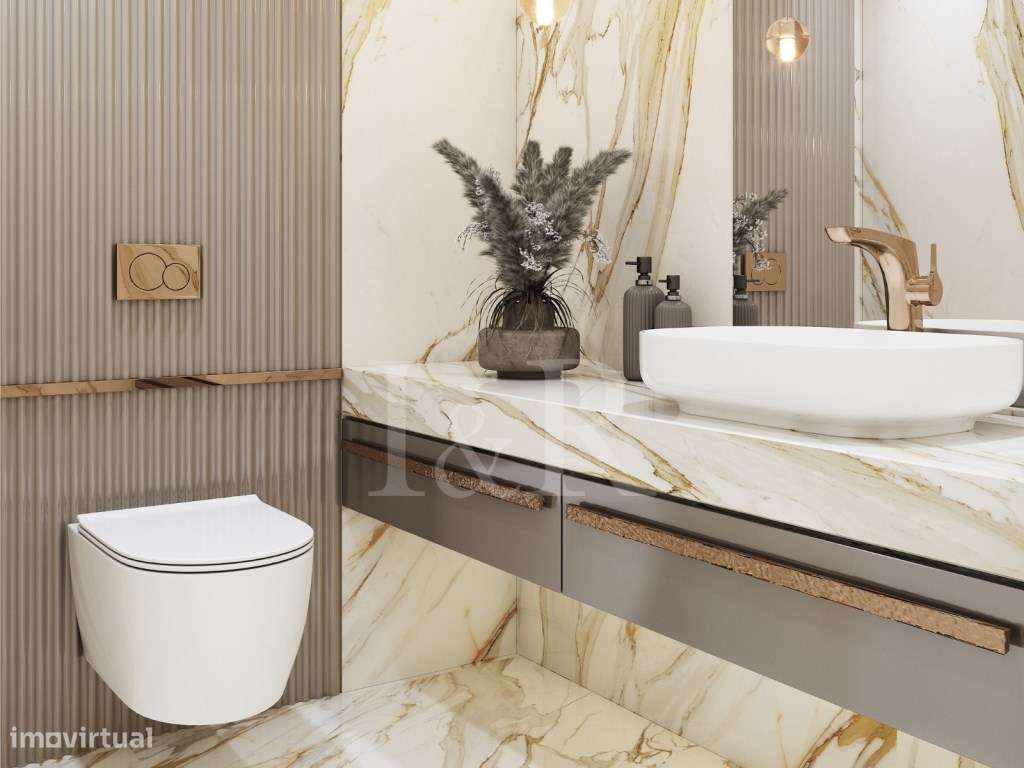 Apartamento T4 com varanda, estacionamento e arrecadação, Av. Novas... - Grande imagem: 4/24