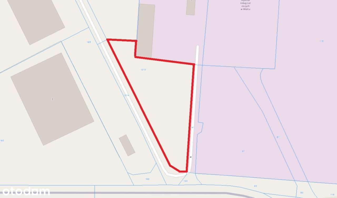 Działka przemysłowa inwestycyjna Mielec