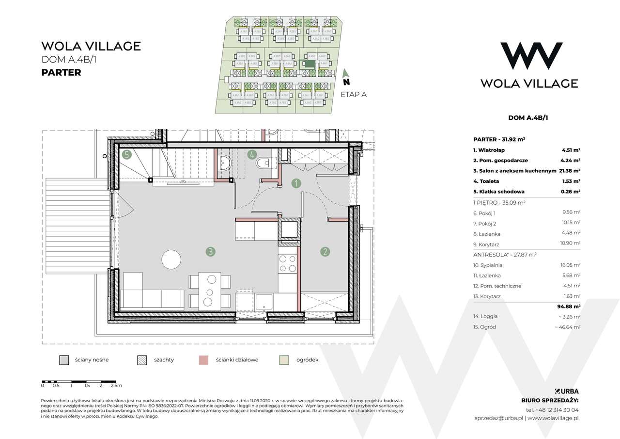 4-pokojowy dom 94m2 + ogródek Bez Prowizji - Pełny obrazek: 2/7