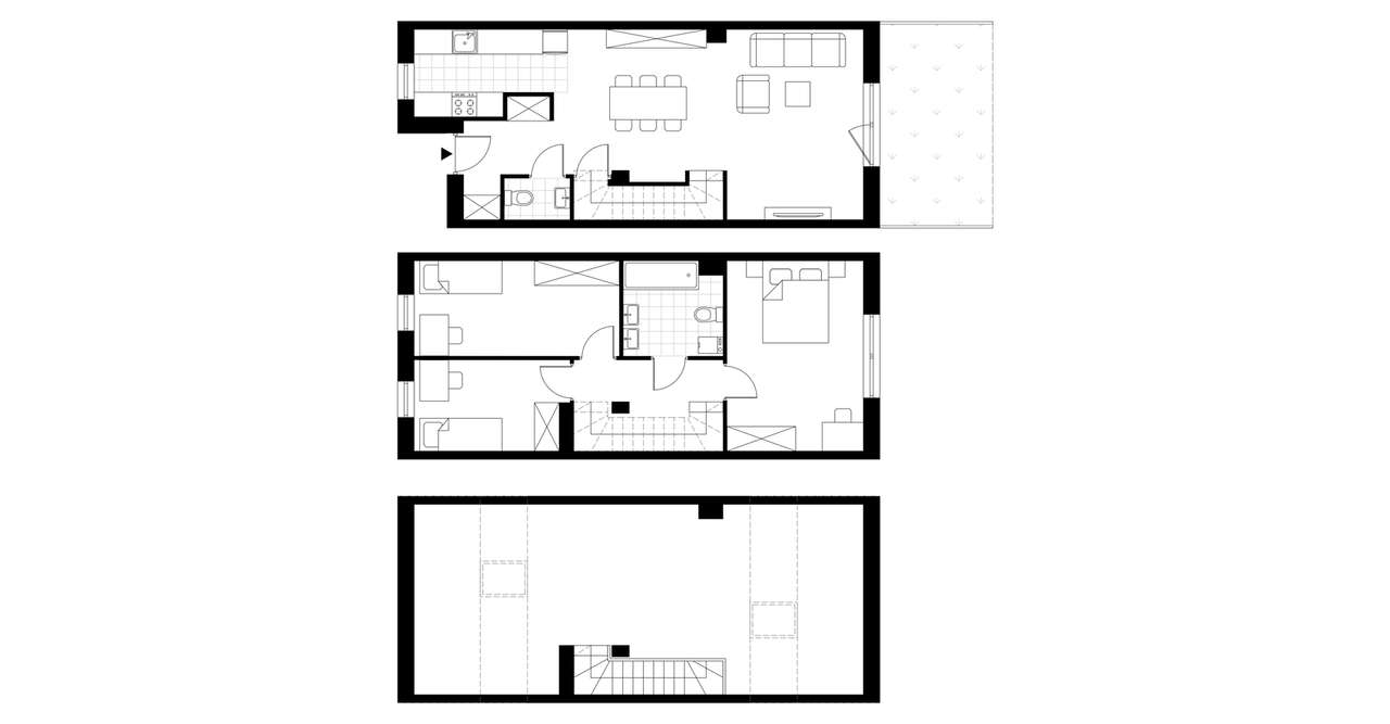 4-pokojowy dom 86m2 + ogródek Bezpośrednio - Pełny obrazek: 2/6