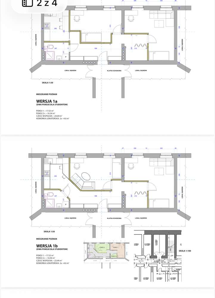 M-4 Jeżyce, 59,5 m2 , 599000 zł - Pełny obrazek: 3/11