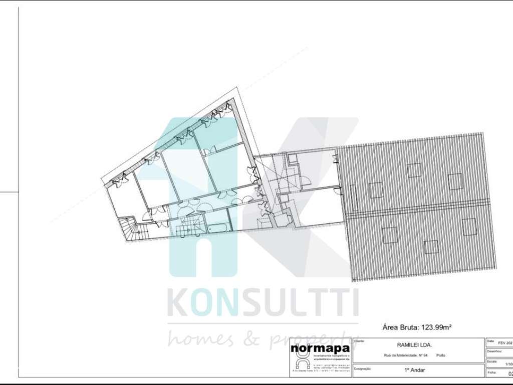Moradia no Centro Histórico do Porto (recuperação) - Grande imagem: 3/4