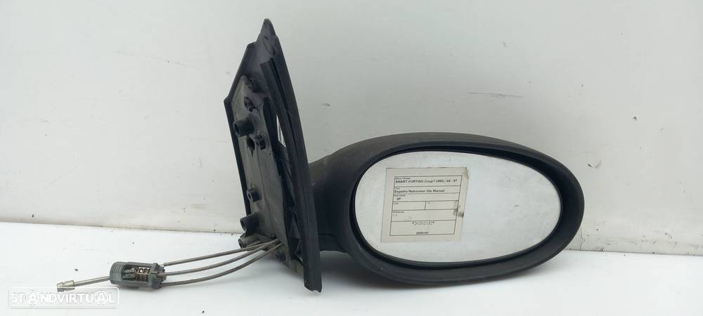 Espelho Retrovisor Direito Manual Smart Fortwo Coupé (450) - 1