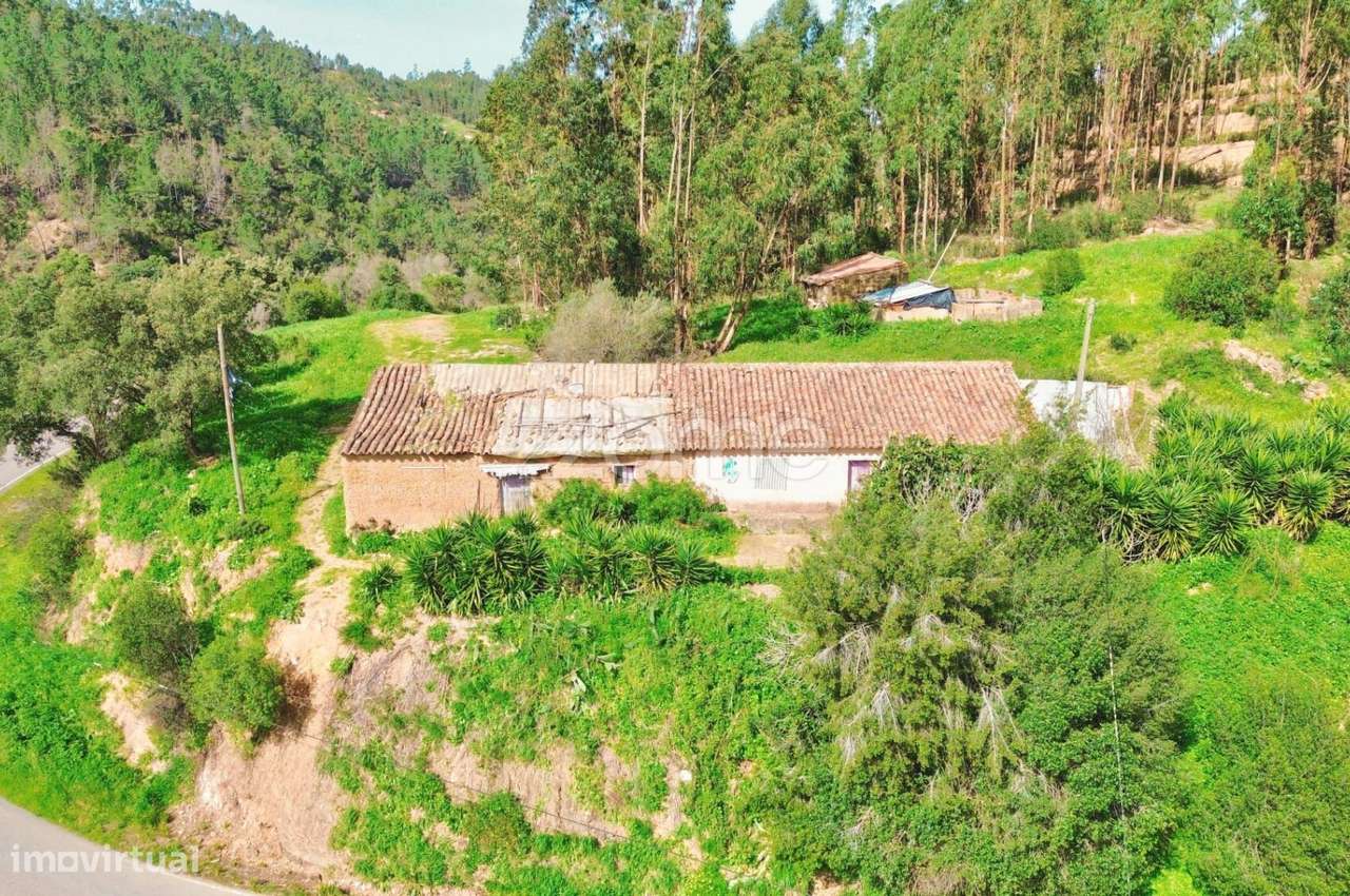 Moradia Térrea com 180m2 e 4 Hectares em Monchique
