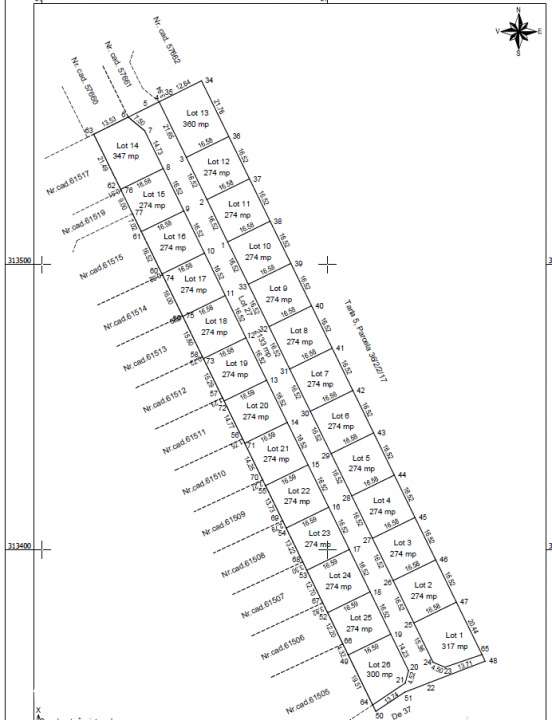 Teren Intravilan In Comuna Berceni | utilitati: curent | #UG4.1E - Imagine principală: 4/9