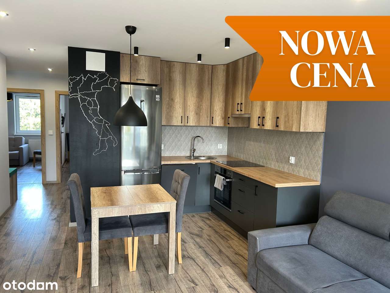 Przestronne Umeblowane 3 Pokoje 2020 Duża Loggia – Winogrady