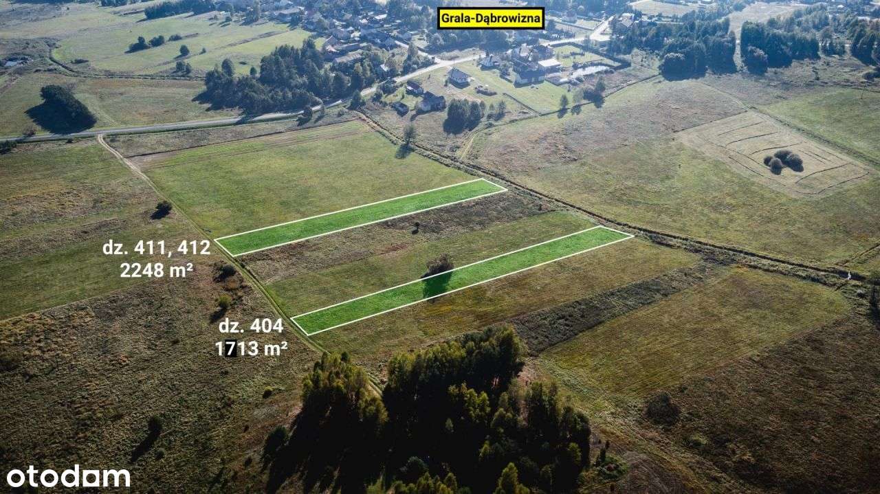 Działka 2248 m² blisko wsi, Grala-D., gm. Skórzec - Pełny obrazek: 5/8