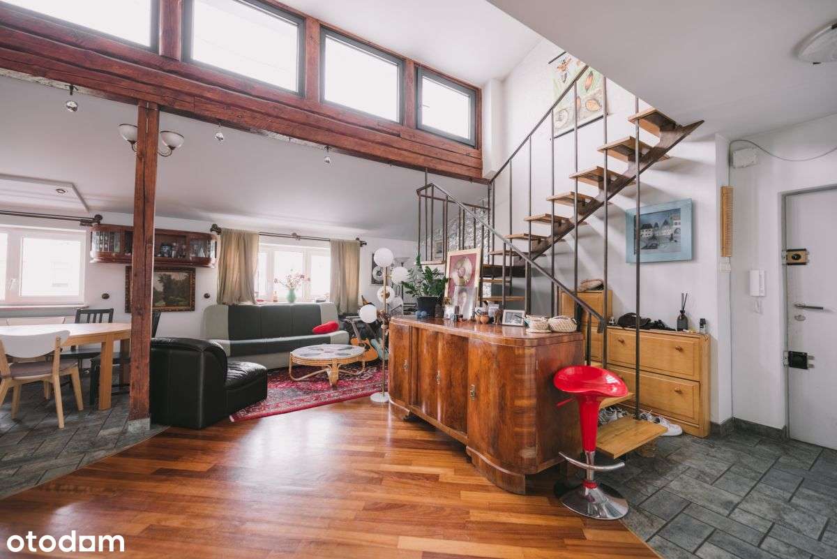 Dwupoziomowy Apartament na Starej Saskiej Kępie-3