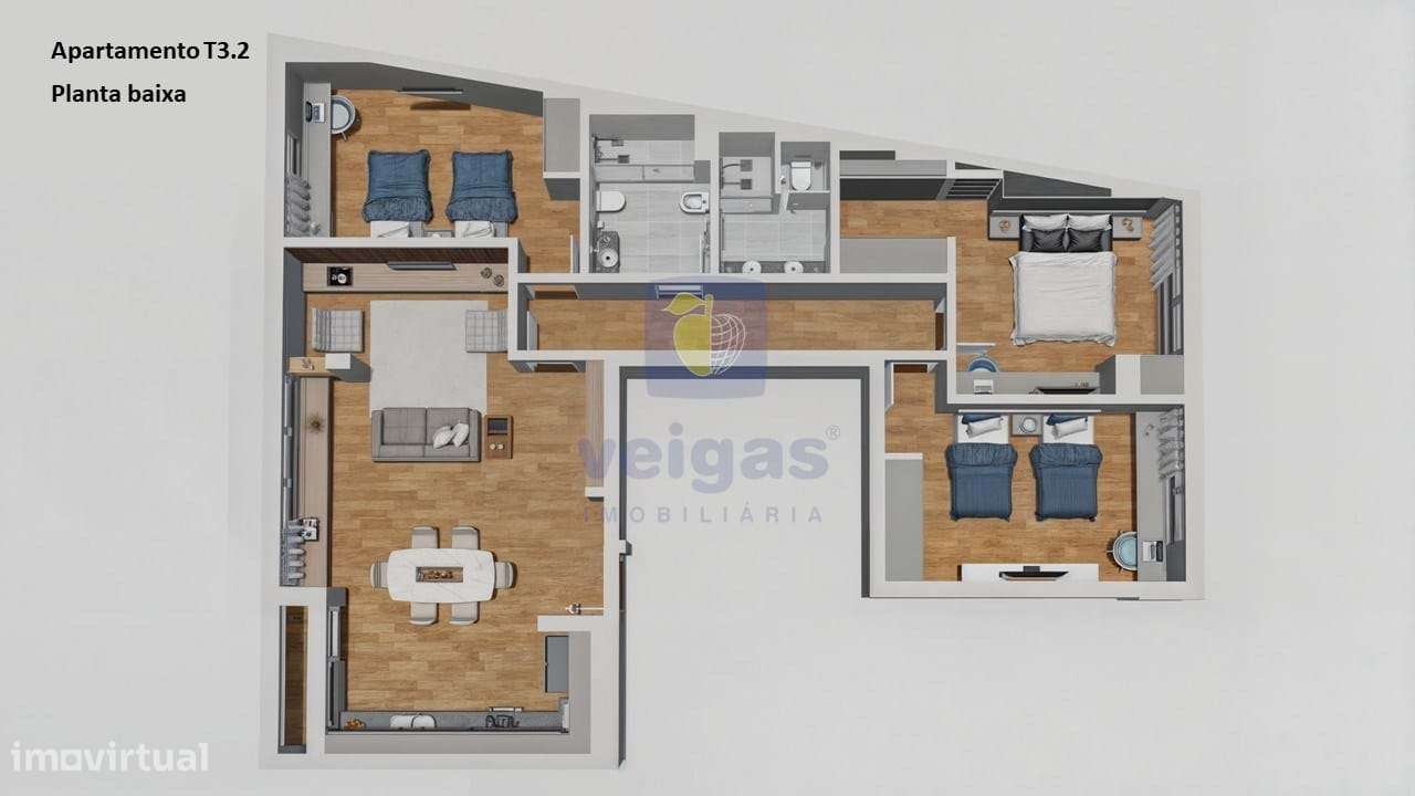 Último T2 Disponível! - T2 - Empreendimento – Nova Construção em Fitar-23