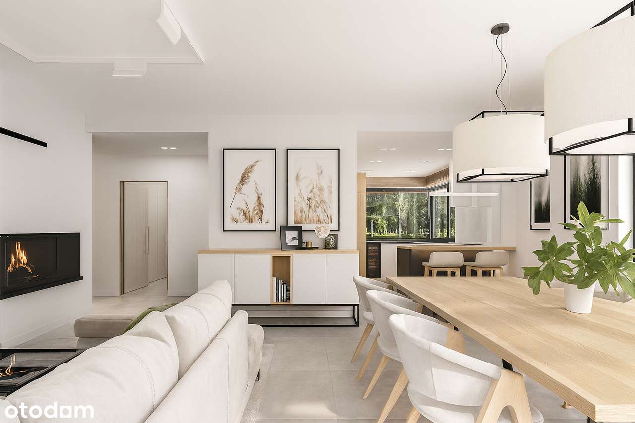 Nowy dom pow.150m2/ garaż/ działka 1075m2/ogrodzony/malownicza okolica-4