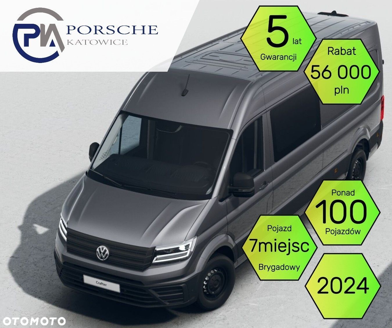 Volkswagen Crafter 35 2.0 TDI L4H3 4490 140 KM - 1