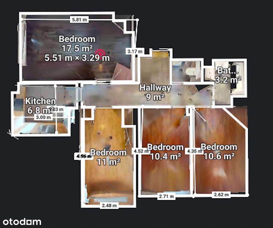 4 pokoje|Centrum| Rozkład |ul. Dworcowa |  PKP| GOTOWE DO WYNAJĘCIA-15