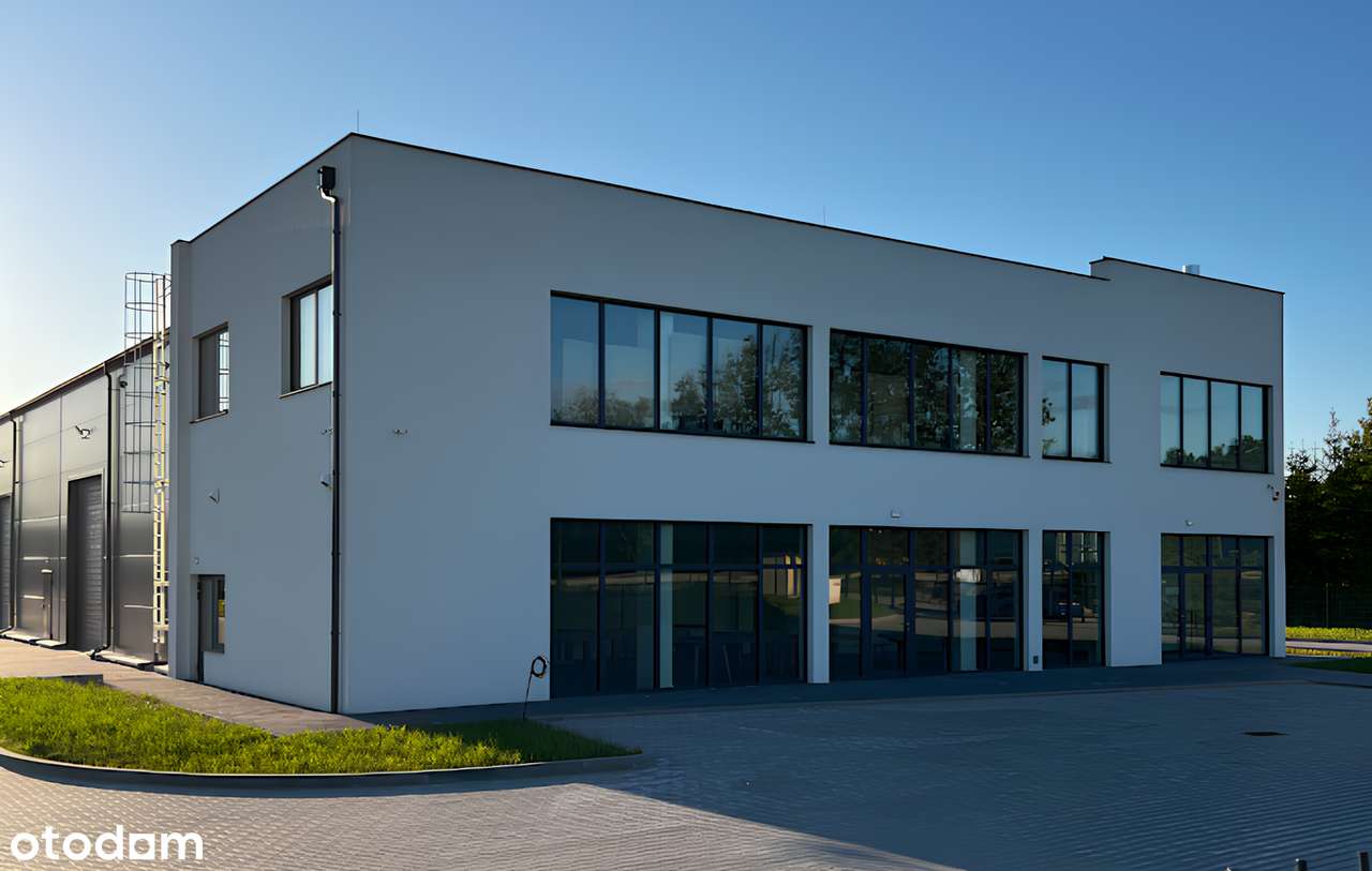 Hala produkcyjno – magazynowa z zapleczem biurowym 1.900 m²