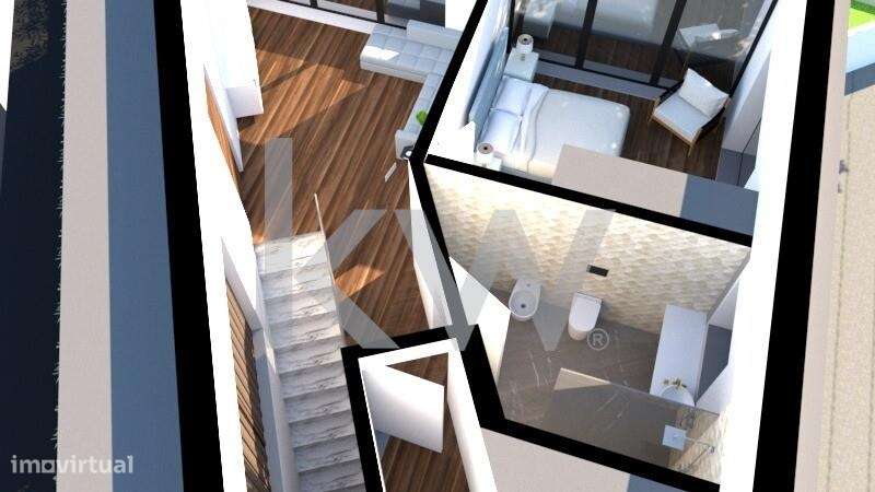 Moradia T2 com PIP Aprovado para Moradia T2 no Centro Histórico de Cas-20