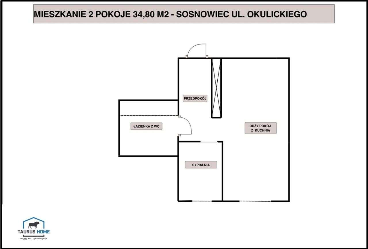 2 Pokoje -Niwka- Blisko Strefa Inwestycyjna-15