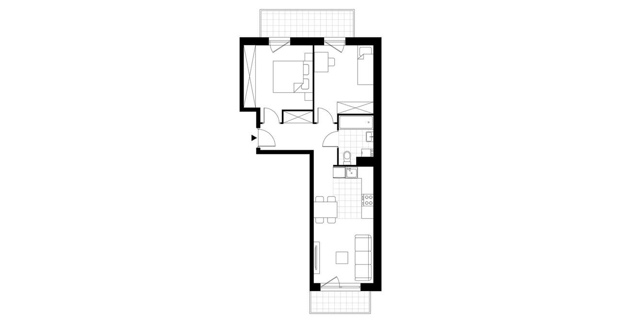Pod Jeleniami | mieszkanie 3-pok. | A2.2/1 - Pełny obrazek: 4/9