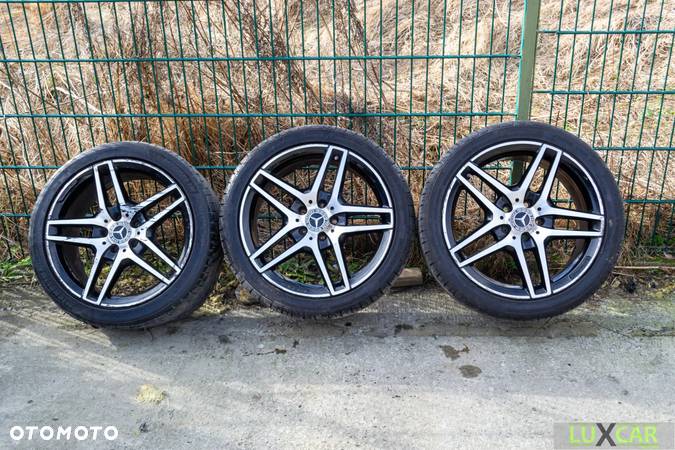 MERCEDES BENZ AMG ORYGINALNE KOŁA ALUFELGI ALUSY 5X112 265/35 R18 A2124010400 GORLICE - 1