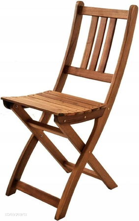Krzesło ogrodowe SAM drewno 2 szt - 2