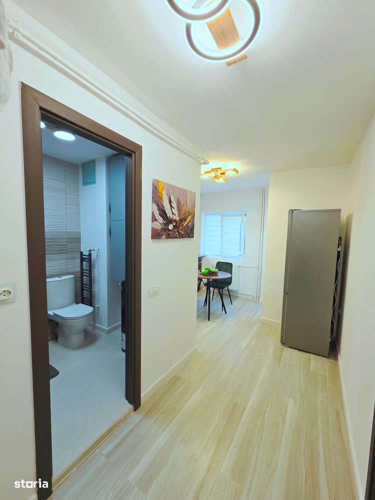 garsonieră dec, bloc 1989, 40 mp, renovată integral 2025, metrou 9 min - Imagine principală: 5/12