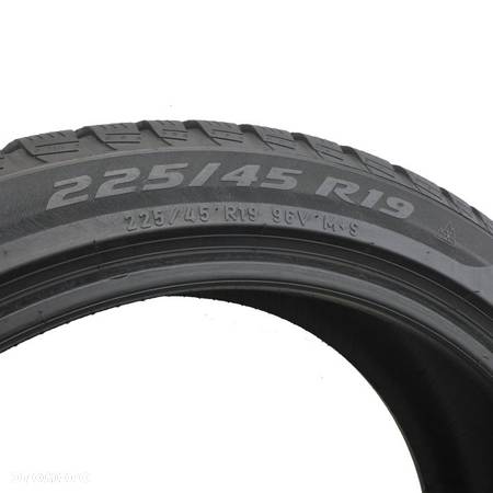 2 x PIRELLI 225/45 R19 96V XL Winter SottoZero 3 RUN FLAT Zima 6.5mm - 7