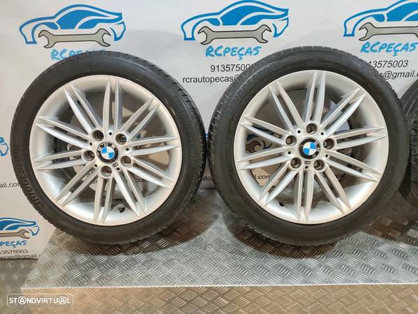 JANTES ORIGINAIS BMW 17 PACK M STYLE 207 207M 17 POLEGADAS 7.5J ET47 5X120 BMW SERIE 1 E87 E88 E81 E82 - 6